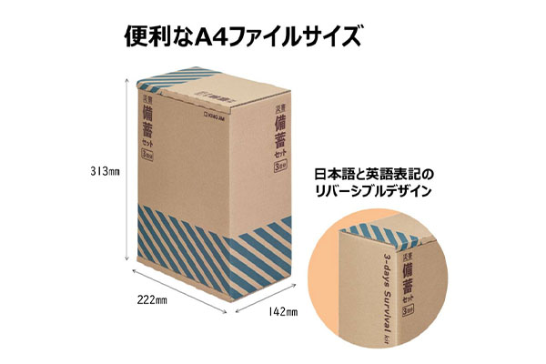 防災関連品】災害備蓄セットⅡ（3日分） BCS-300 - （防災・防犯
